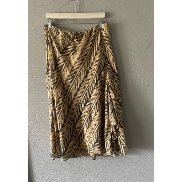 Ralph Lauren Linen/Silk Skirt - Picture 1 of 7